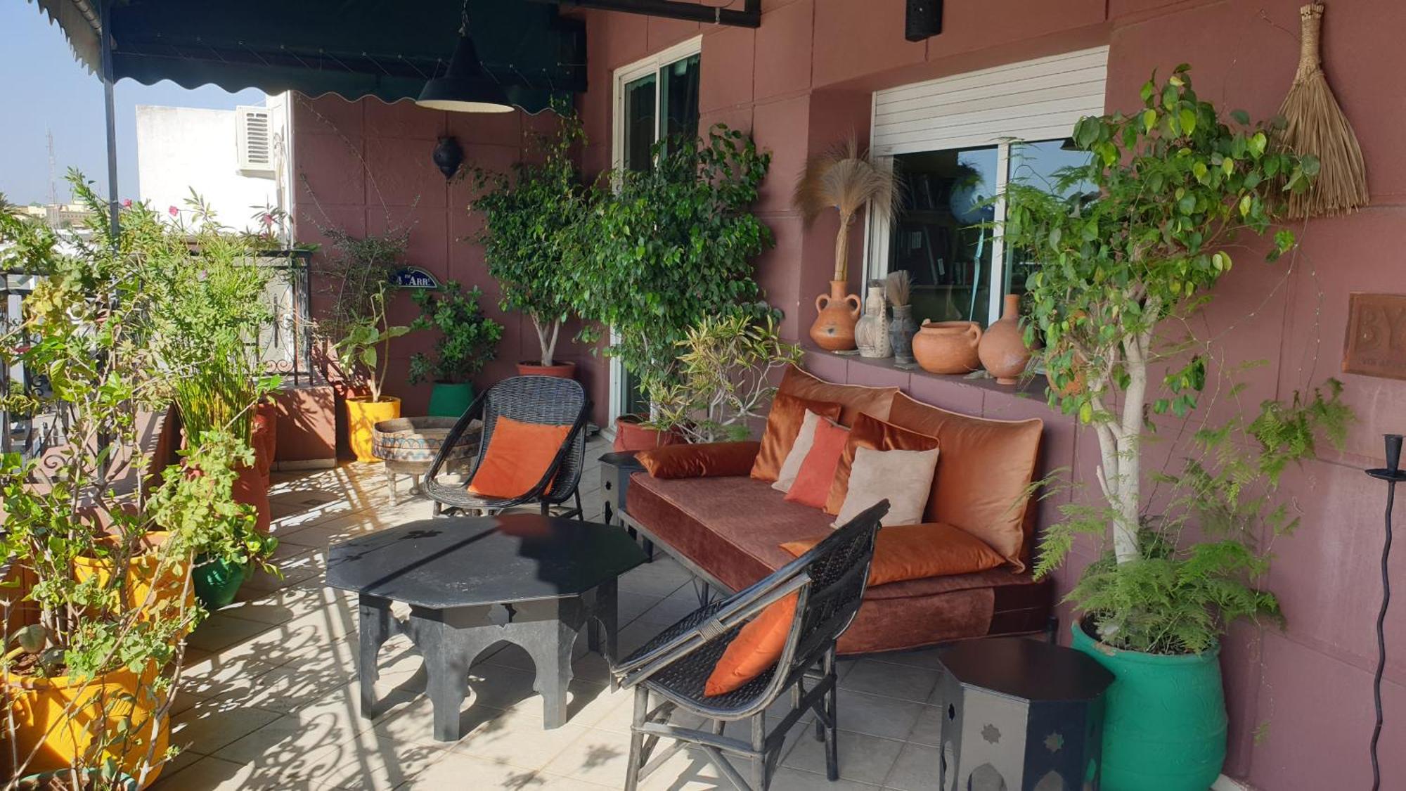 Appartement Agreable Avec 2 Tres Belles Terrasses Au Coeur De Rabat Buitenkant foto